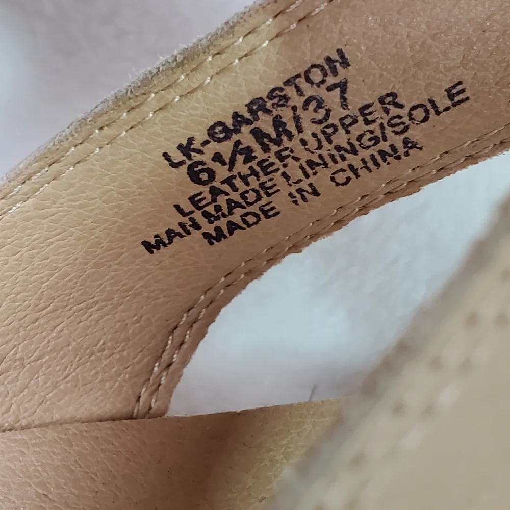Lucky‎ Brand Garston Tan Leather Strappy Sandal Size 6 M Boho, Chic, Minimalist